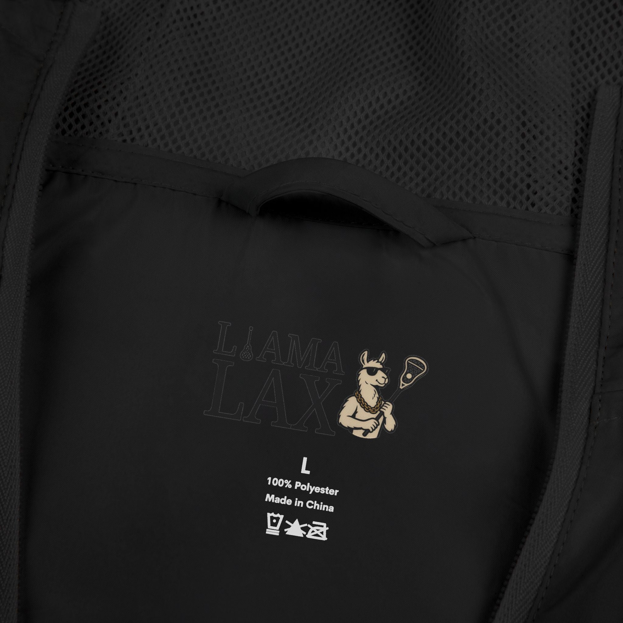 Llama Lax Full-Zip Windbreaker