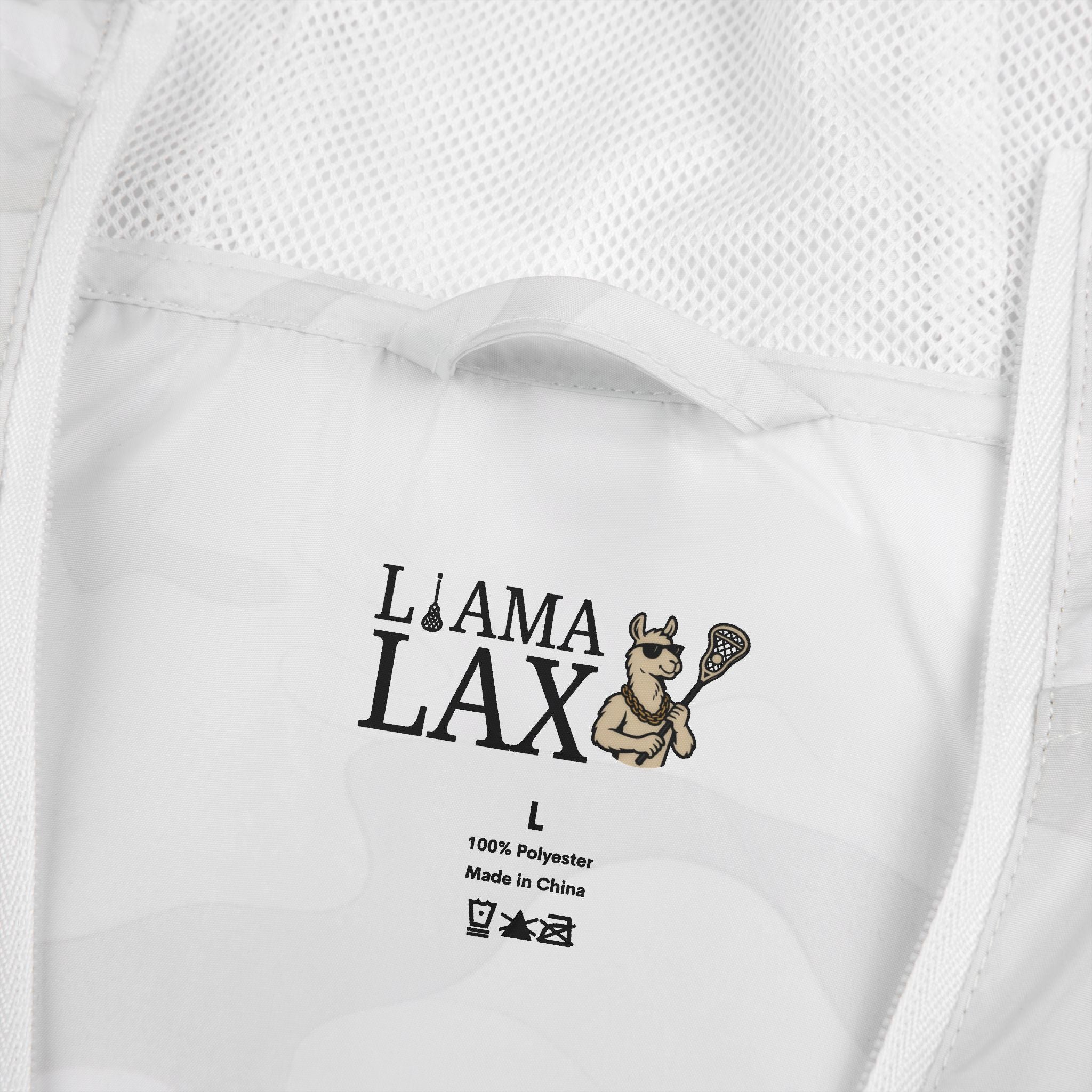 Llama Lax Full-Zip Windbreaker